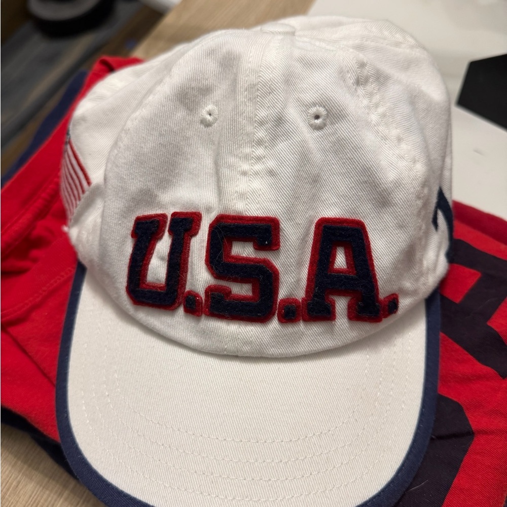 Polo by Ralph Lauren White team USA Hat Olympics Paralympic